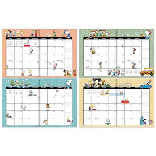 Current 2026 PEANUTS Desk Planner & Calendar, 8.5-Inch x 11-Inch Size Closed, Large Bookstore-Quality Snoopy Monthly Calendars for Kitchen & Office