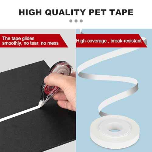 15PCS White Correction Tape with Dispenser, 39.37ft Each, Fast, Clean, Opaque and Easy to Use Tear-Resistant Correction Tape Bulk Office or School Supplies, Blue, Red, Gray