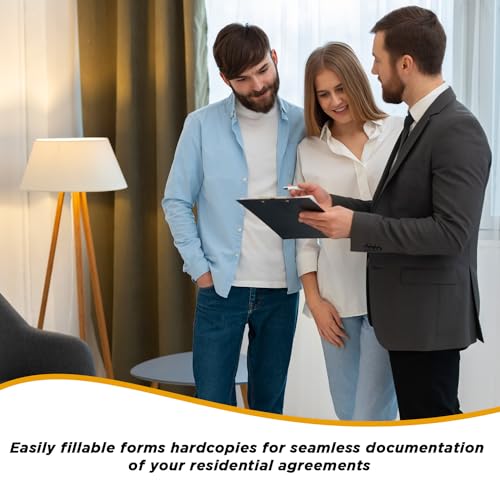 Residential Lease Agreement Forms with Rental Application & Instructions