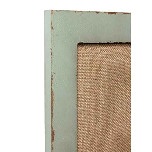 SOFE Linen Bulletin Board 18 X 29 Inches Wood Frame, Fabric Pin Board Corkboards for Wall Decorative, Rustic Memo Board Photos Wall Organizer Display Board, Vision Board for Home Room Office Message