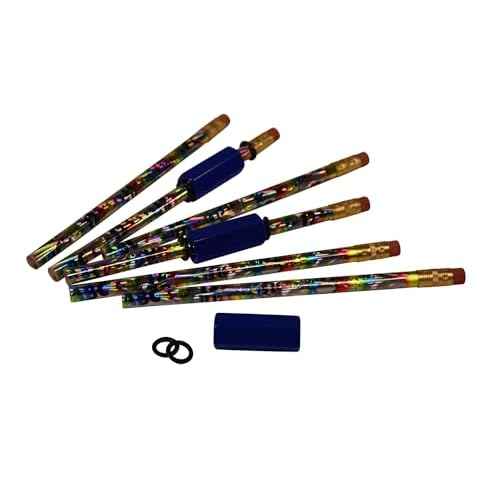 Abilitations - 1392705 Big Weighted Pencil Set, Assorted Colors, Set of 15