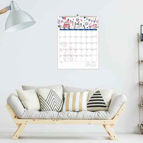 2026 Calendar - 2026 Wall Calendar, January - December 2026, 11.49'' x 14.56'', Vertical Wall Calendar 2026 with Julian Dates, Hanging Hole, Thick Paper