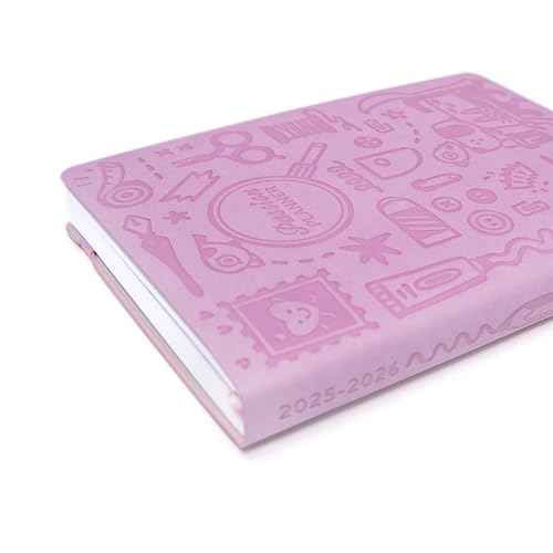 Passion Planner Weekly 2025-2026 Mid-Year Sunday Goal-Oriented Agenda, 52-Week Appointment Calendar, Reflection Journal (Passion Projects Lilac, Small 5.8" x 8.3")