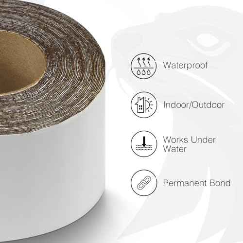 White RV Roof Sealant Tape, 2" x 10' Waterproof Repair Seal Tape ? Extra Thick, UV-Resistant, Weatherproof Patch for Permanent Leak Sealing on RVs, Trailers, and Mobile Homes