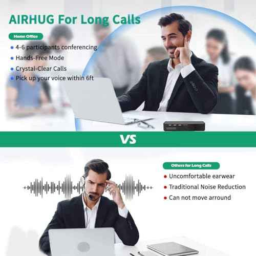 3 in 1 USB Computer Speaker with Microphone, PC Laptop Desktop Conference Speaker with Mic for Smart Home Office and Online Study£¬360 Degree Enhanced Voice Pickup, Noise Reduction (Modern)