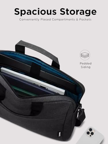 Lenovo 15.6 Inch Laptop Shoulder Bag T210 Messenger & Tablet Bag, Water-Resistant