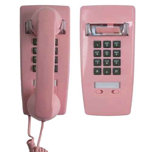 Wall Phone, Wall Phones for landline Wall Mount, Used for Hotel School and Home.