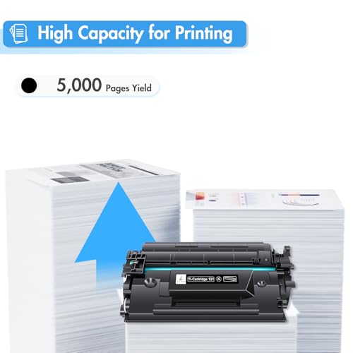 TRUE IMAGE Compatible Toner Cartridge Replacement for Canon 121 CRG-121 CRG121 for Canon imageCLASS D1620 D1650 High Yield Ink Printer (Black, 2-Pack)