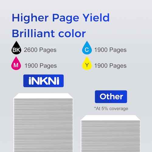 Remanufactured Ink Cartridge Replacement for Epson 802XL Ink Cartridges Combo Pack 802XL 802 T802 T802XL Works with Workforce Pro WF-4720 WF-4730 WF-4734 WF-4740 EC-4040 EC-4030 EC-4020 (4 Pack)