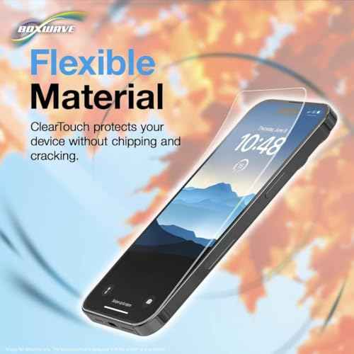 BoxWave Screen Protector Compatible with Ledger Flex - ClearTouch ImpactShield (2-Pack), Impenetrable Screen Protector Flexible Film