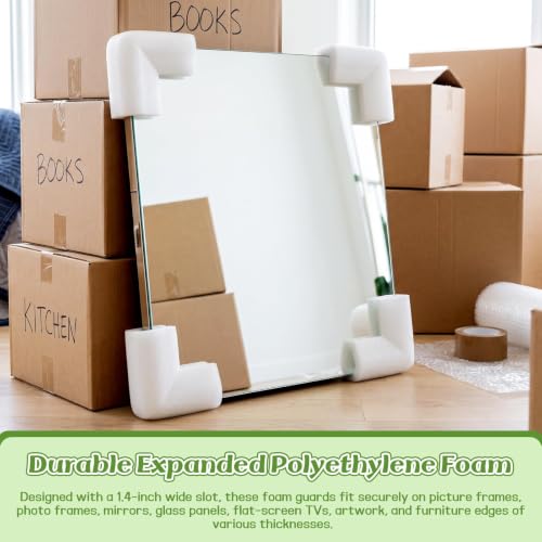 16 Pcs Foam Corner Protectors, Reusable Shipping Guards