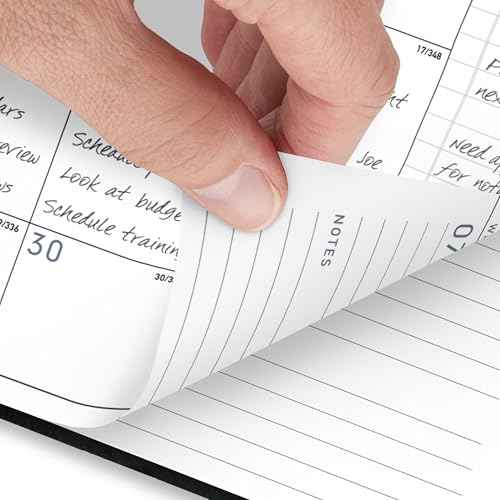 AT-A-GLANCE 2026 Planner, Weekly & Monthly, 7" x 8.75", Medium, Contemporary Lite, Black (70545X0526)