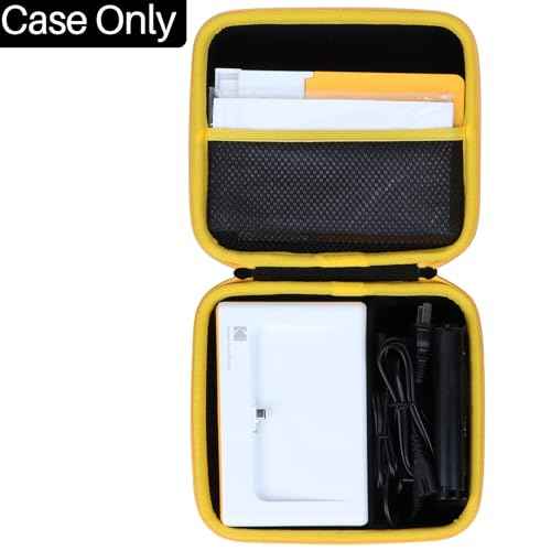 Hard Case Compatible with Kodak Dock Plus 4PASS / Kodak Dock Premium 4x6 Portable Instant Photo Printer (Black Case)