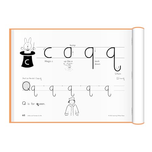 Learning Without Tears Kindergarten Letters & Numbers Workbook - Student Edition