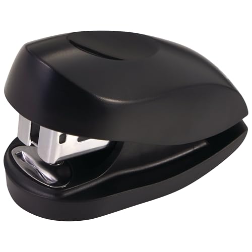 Swingline Tot Mini Stapler Black, 12 Sheet Capacity, Jam-Free, Includes 1000 Staples & Built-In Remover