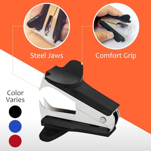 Ultimate Stationery 2 Pack Staple Remover - Pinch Jaw Staple Puller for Office & School