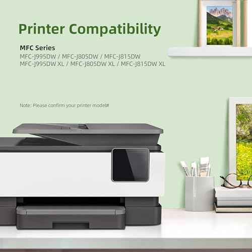 LC3033 Ink Cartridges Compatible for Brother LC3033 BK/C/M/Y Ink Cartridges LC 3033 LC3033XXL LC3035 High-Yield Work with MFC-J995DW MFC-J805DW MFC-J815DW, MFC-J995DW XL MFC-J805DW XL Printer (4 Pack)