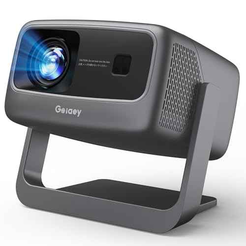 [2000 ANSI/ Official-NetfIix/360¡ÆStand] Outdoor Projector with WiFi and Bluetooth, Auto Focus, Auto Keystone 4K Projector Native 1080P Support 36W DoIby Audio Smart Proyector