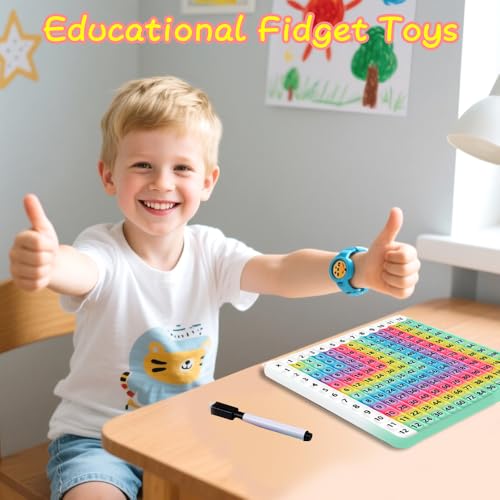 12X12 Rainbow Multiplication Table Chart for Kids, Educational Math Learning Tool