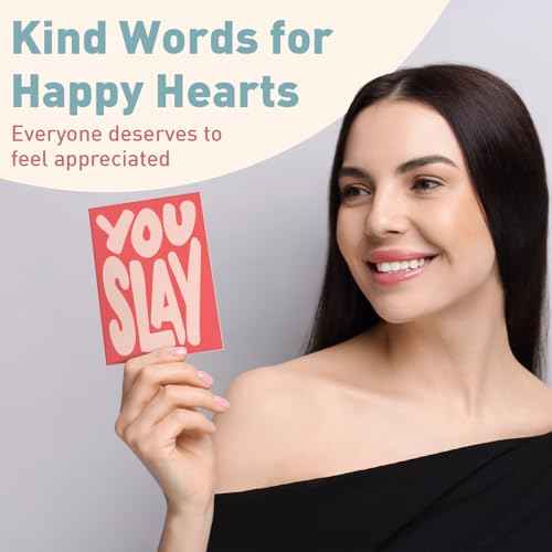 S&O Set of 24 Cute Appreciation Cards with Envelopes - 8 Unique Appreciation Card Designs - Thank You Cards for Coworkers, Employee, Teachers, Recognition & Gratitude, 4.25¡±x5.75¡±