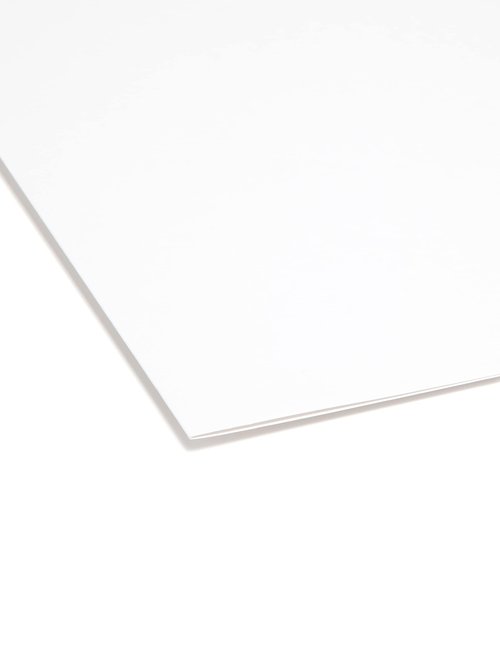 Smead Standard File Folders, 100 Count, White, 1/3-Cut Tabs, Letter Size (12843)