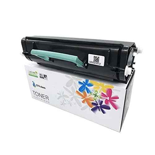 E260A11A Replacement for Lexmark E260 E360 E460 E462 Toner Cartridge ( BK, 3,500 Pages)