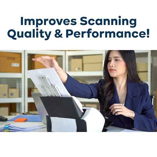 KICTeam - Waffletechnology¢ç Cleaning Cards for Desktop & Mobile Document Scanners (15 Cards) - Presaturated with WonderSolvent - Made in USA