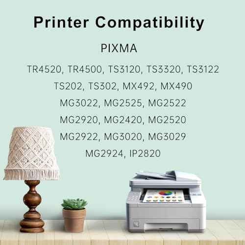 PG-245 XL/CL-246 XL Ink 245 246 Replacement for Canon 245XL 246XL Combo Pack 245XL Ink Cartridges Compatible with Pixma MX490 MX492 MG2522 TR4520 MG3022 MG2520 TS3100 TS3122 TS3300 Printer 245 Ink