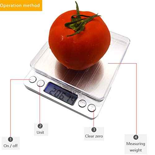 TXY LCD Portable Mini Electronic Digital Scales 3000g/0.1g Pocket Case Postal Kitchen Jewelry Weight Balance Scale