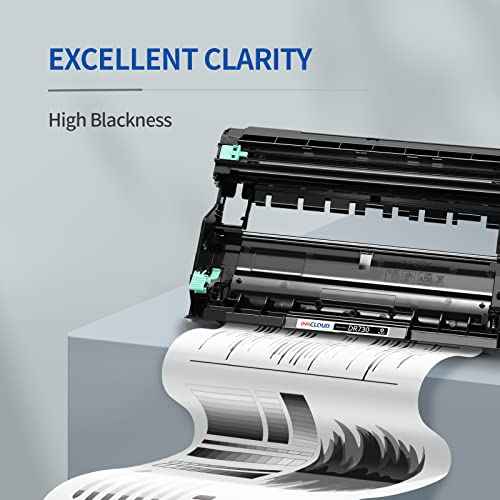 DR730 Drum Unit Compatible Replacement for Brother DR730 DR 730 760 Work with HL-L2350DW HL-L2395DW HL-L2390DW HL-L2370DW HL-L2370DWXL MFC-L2750DW MFC-L2710DW DCP-L2550DW Printer