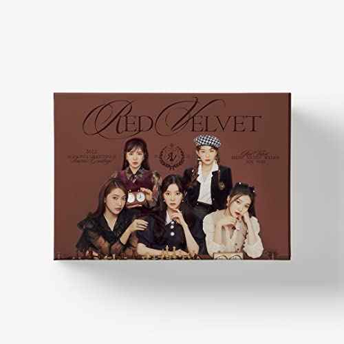 SM Ent. Red Velvet - 2022 Red Velvet Season Greetings Album+Folded Poster+CultureKorean Gift(Decorative Stickers,Photocards)