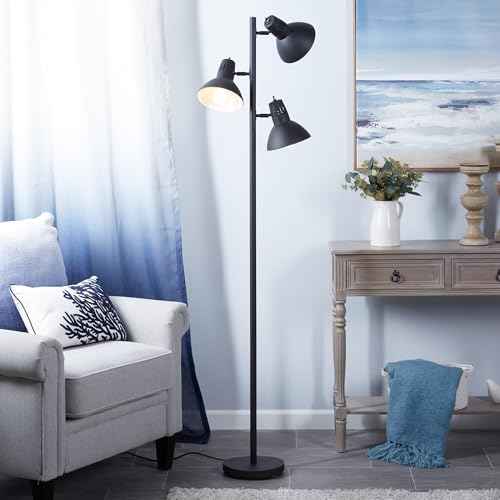 Litex Industries: Metal 3 Track Tree Floor Lamp in Bronze Finish