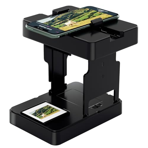 DigitConvert Black Portable 35mm Film Scanner for Slides & Negatives