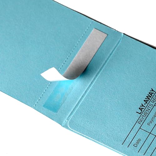 Jewelry Repair Envelopes with Consecutive Numbering, Tear-Off 3-Part Light Blue