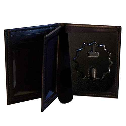 Hidden Badge Wallet for NY City Police Lieutenant or NY Dept of Corrections (Cutout PF27)