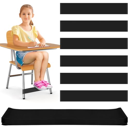 6 Pack Chair Bands for Kids With Fidgety Feet - Sensory Room Must Haves for ADHD and Autism - Classroom and Home Chairs Fidget Tools