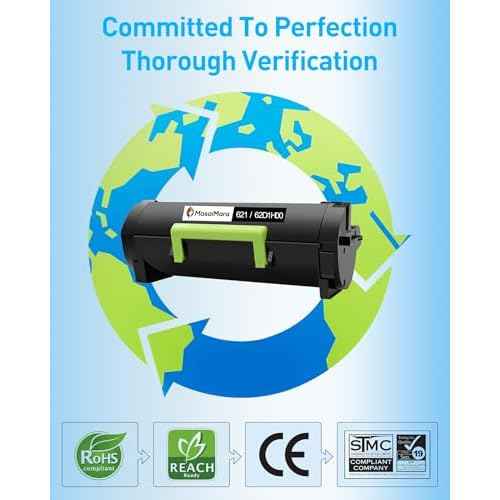 MasaiMara 62D1H00 621H Black Compatible Toner Cartridges for Lexmark MX710 MX711 MX810 MX811 MX812 MX710de MX710dhe MX711de MX711dhe MX711dthe MX810de MX810dfe MX810dme MX810dpe MX810dte Printer