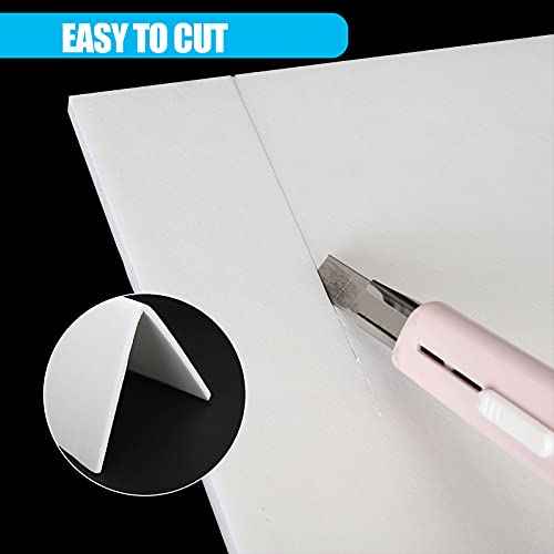 30 Pack Foam Board 8¡± x 10¡± Foam Core Baking Boards 3/16¡± Thickness White Poster Board Sign Board Foamboard Craft Foam Sheet for Mounting, Crafts, Modeling, Signage and School Projects (Acid-Free)