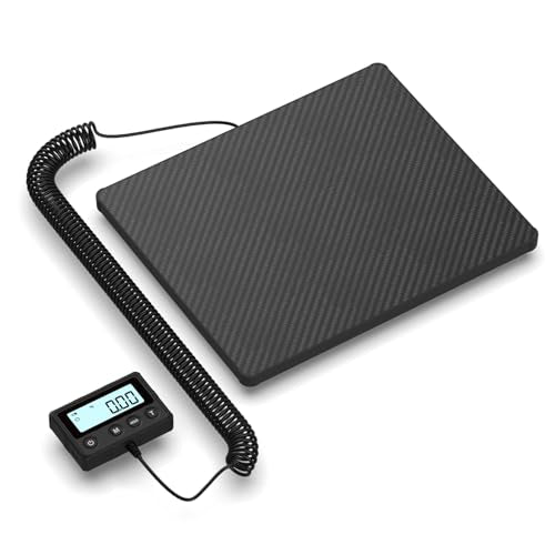 MAXUS Black Digital Shipping Scale 440LB/10g Postal & Package Weighing