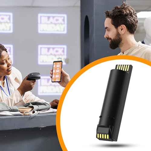 Zebra DS8178 Scanner Battery, Replacement 2500mAh Li-ion Battery for DS8100 Series (BTRY-DS81EAB0E-00/82-176890-01), Compatible with DS8178, DS8100, DS8170, DS6878-SR Scanners