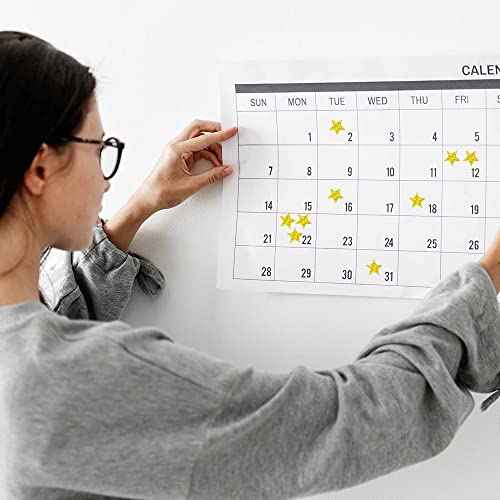 1800 PCS Gold Star Stickers, 30 Sheets Holographic Gold Star Sticker for Kids Reward, Foil Stars Stickers, Small Mini Stars Sticker for School Planner, Behavior Chart, Classroom Teacher Supplies