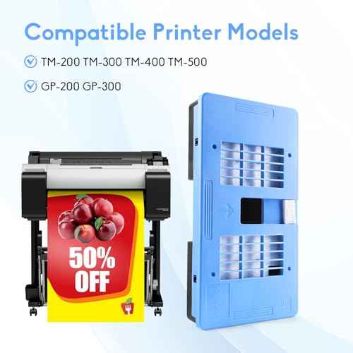 MC-31 Maintenance Cartridge Compatible for Canon Imageprograf TM-200 TM-300 TM-400 TM-500 GP-200 GP-300 Printers