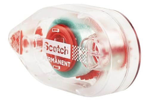Scotch 6061 3-Pack Double-Sided Tape Runner, Permanent, Acid-Free, Photo-Safe 0.27 in x 26 ft per Roller