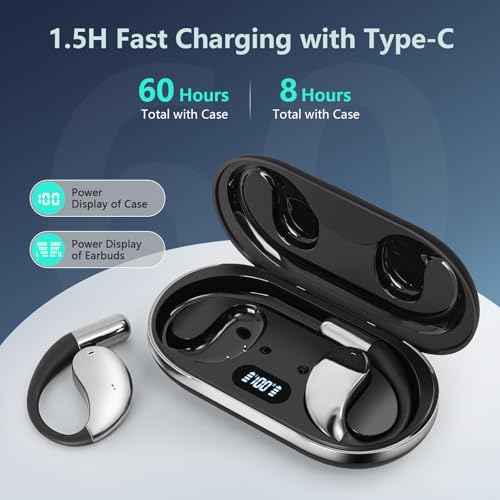 AI Language Translation Earbuds Real Time, Audifonos Traductores Ingl?s Espa?ol, Translator for 144 Languages & Accents, 3-in-1 Translating Headphones with Charging Case, For iOS/Android (Matte Black)