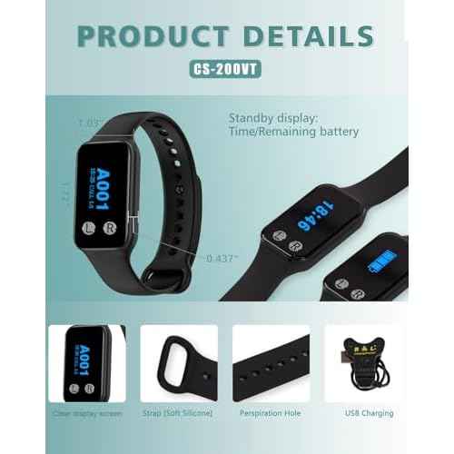 Wireless Restaurant Pager System Calling System with 1 Waterproof Watch Pager and 2 Call Buttons with Cancel Key