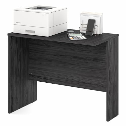 Furinno ROGER 35-Inch Desk Return - Reversible L-Shape Extension, Coastal Grey