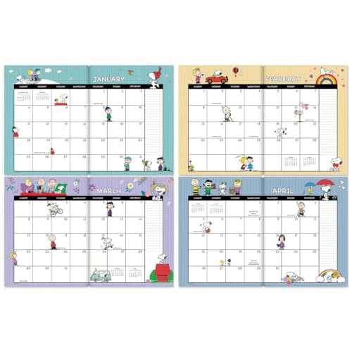 Current 2026 PEANUTS Desk Planner & Calendar, 8.5-Inch x 11-Inch Size Closed, Large Bookstore-Quality Snoopy Monthly Calendars for Kitchen & Office
