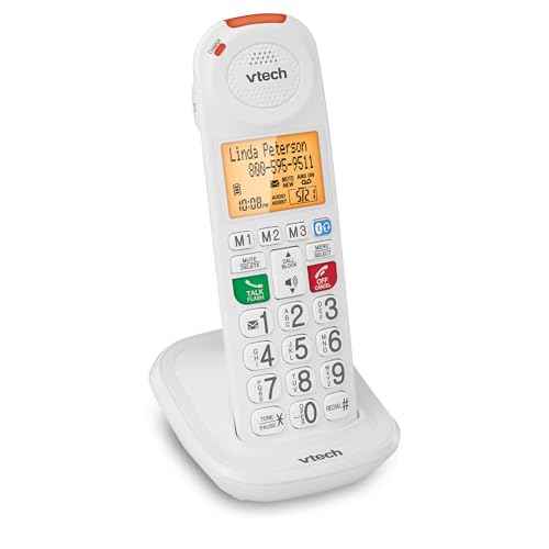 VTech SN5107 Amplified Additional Handset with Big Buttons & Large Display for SN5127 & SN5147 Senior Phone Systems