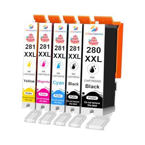 Refillable 280XL 281XL Ink Cartridges for PIXMA TS702 TS702a TS6120 TS6220 TS6320 TS8120 TS8220 TS8320 TR7520 TR8520 TR8620 TS9120 TS9520 Printer