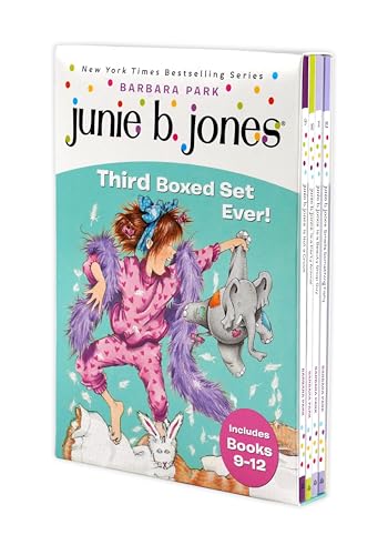 Junie B. Jones Third Boxed Set Books 9-12 Paperback Kids Children's Series